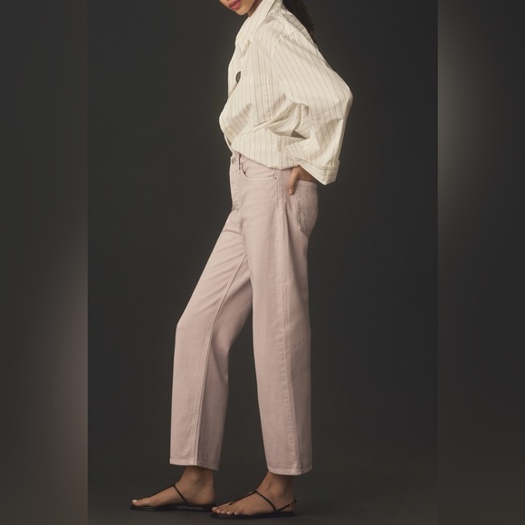 Ética Denim Tyler Vintage Straight High Waisted Jeans Pink Size 26 - Picture 5 of 15